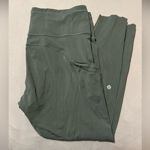 Lululemon Leggings - Olive/Sage green